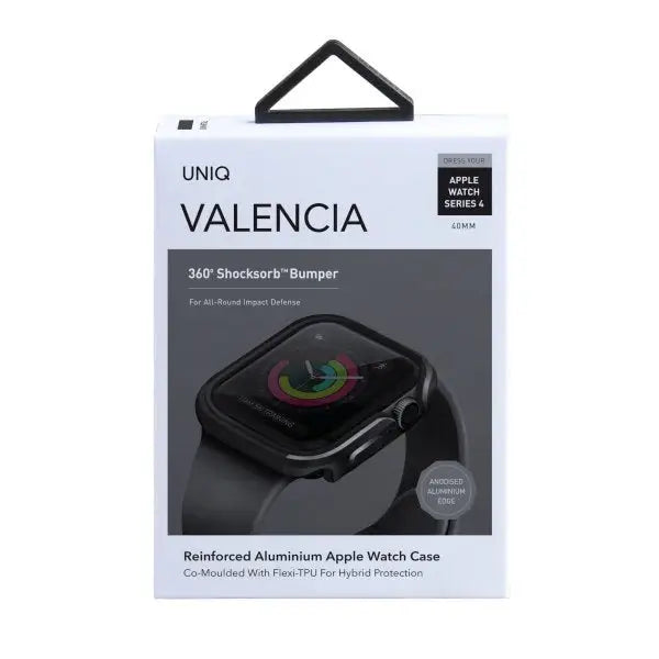 Uniq Valencia case for Apple Watch 4 / 5 / 6 / SE 40mm - gray - Cell phone cases and covers<<<HurtelXML