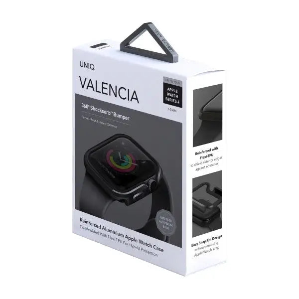 Uniq Valencia case for Apple Watch 4 / 5 / 6 / SE 40mm - gray - Cell phone cases and covers<<<HurtelXML