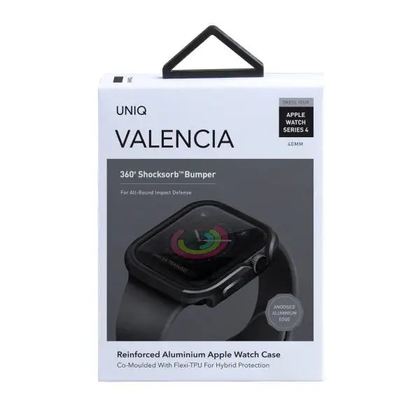 Uniq Valencia case for Apple Watch 4 / 5 / 6 / SE 40mm - gray - Cell phone cases and covers<<<HurtelXML