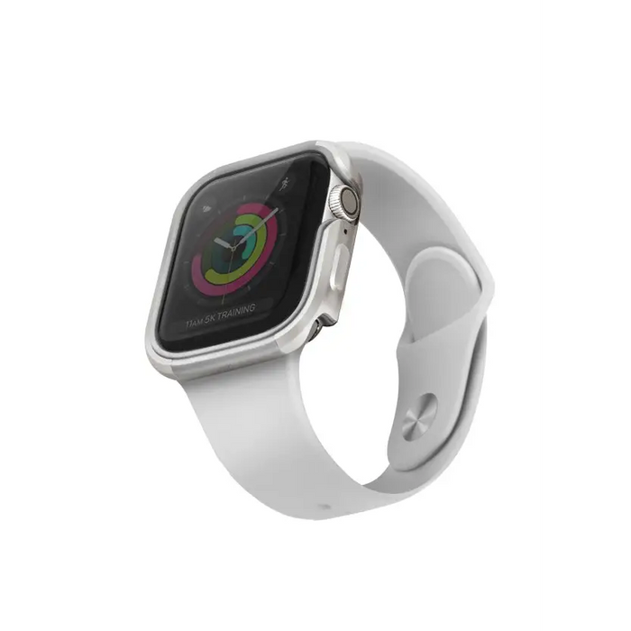 Uniq Valencia case for Apple Watch 4 / 5 / 6 / SE 40mm - silver - Cell phone cases and covers<<<HurtelXML