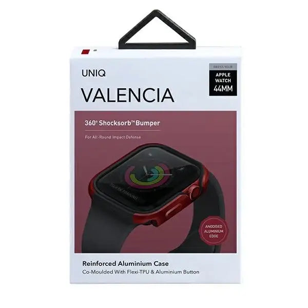 Uniq Valencia case for Apple Watch 4 / 5 / 6 / SE 44mm - red - Other cell phone equipment<<<HurtelXML