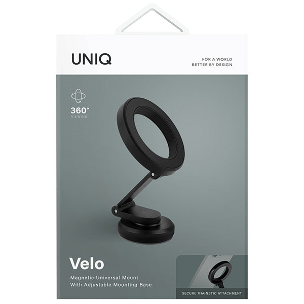 Uniq Velo universal magnetic holder - black - Cell phone holders<<<HurtelXML