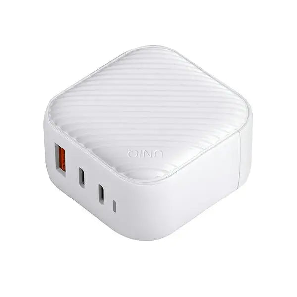 Uniq Verge Pro 66W GaN USB-C wall charger - white - Cell phone USB charger<<<HurtelXML