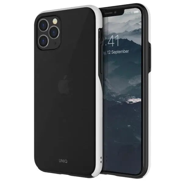 Uniq Vesto Hue case for iPhone 11 Pro Max - black and white - Cell phone cases and covers<<<HurtelXML