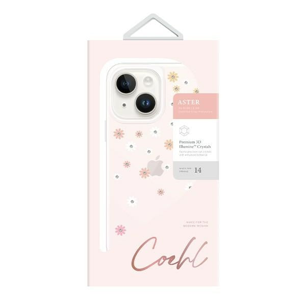 Uniq Coehl Aster case for iPhone 14 Plus - pink
