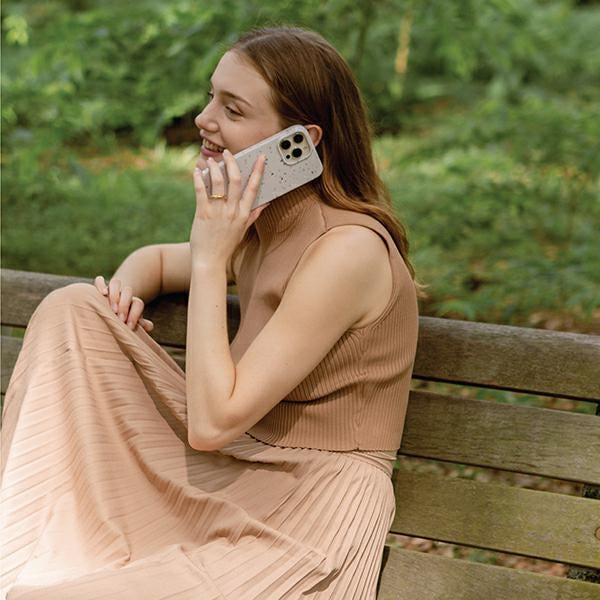 Uniq Coehl Terrazzo case for iPhone 14 Pro Max - sand