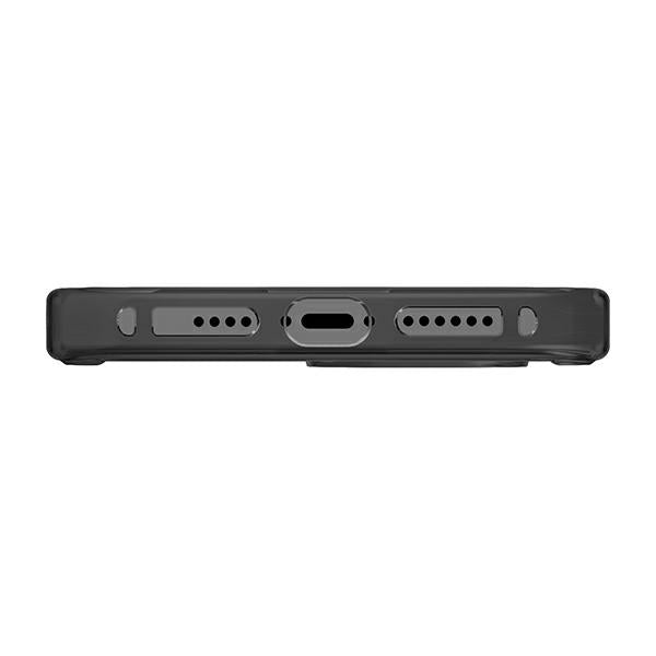 Uniq LifePro Xtreme Magclick Charging case for iPhone 14 Pro - gray and black