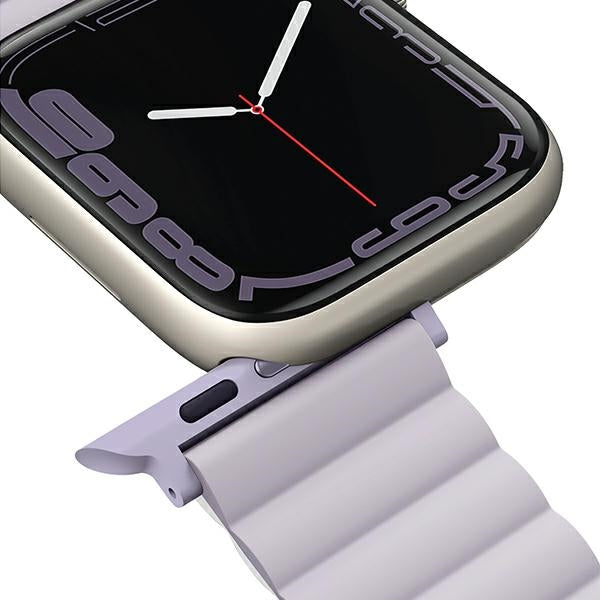 Uniq Revix strap for Apple Watch 1/2/3/4/5/6/7/8/SE/SE2/Ultra 42/44/45/49mm - lilac-white