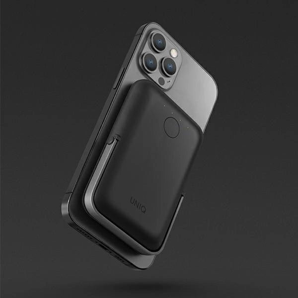 Powerbank Uniq Hoveo 5000mAh magnetic USB-C 20W PD - gray