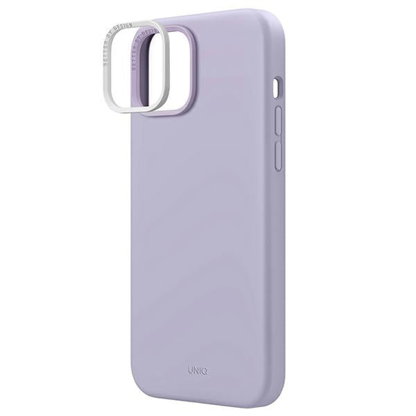 Uniq Lino case for iPhone 14 Plus - lilac