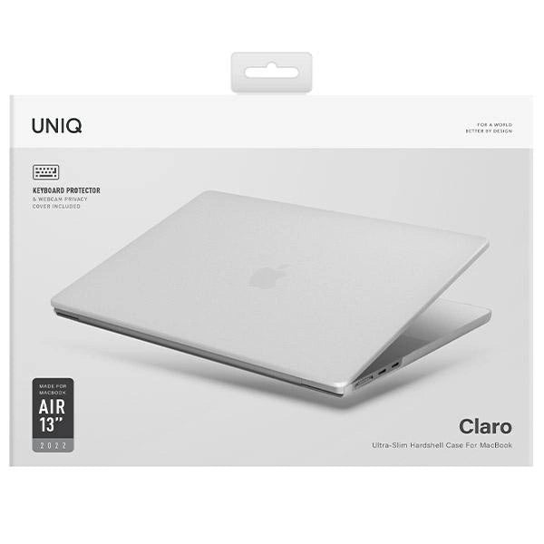 Uniq Claro case for MacBook Air 13 (2022) - transparent