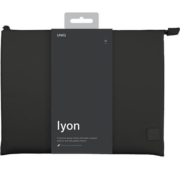 Uniq Lyon Waterproof RPET case for a 16" laptop - black