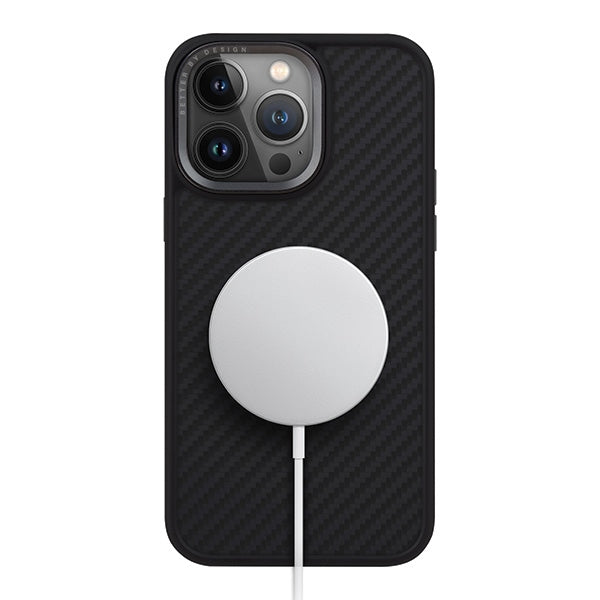 Uniq Keva Magclick Charging case for iPhone 15 Pro - black
