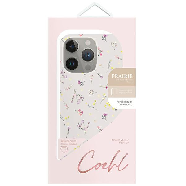 Uniq Coehl Prairie case for iPhone 15 Pro - beige