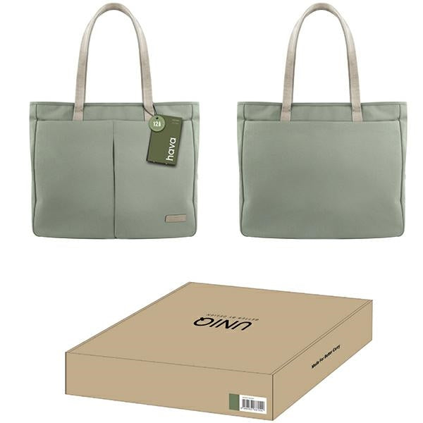 Uniq Hava bag for a 16'' RPET laptop - green