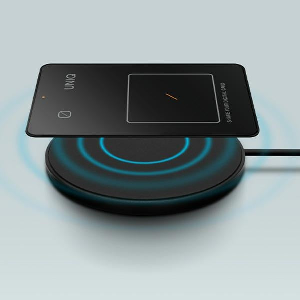Uniq NFC locator Atlas gray/graphite Uniq-ATLASCARDTRK-GRAPHITE