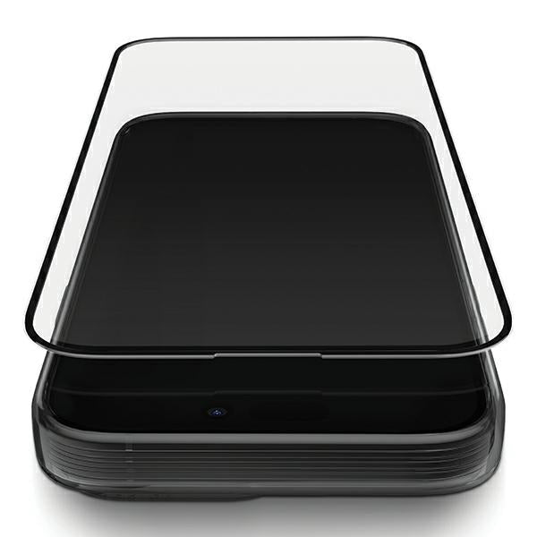 Uniq Optix Matte frosted tempered glass for iPhone 15 Pro with applicator