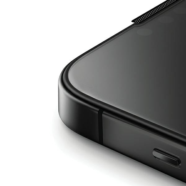 Uniq Optix Privacy tempered glass for iPhone 15 Pro with applicator