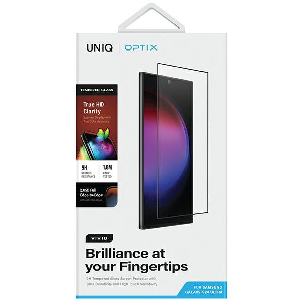 Uniq Optix Vivid glass for Samsung Galaxy S24 Ultra with applicator