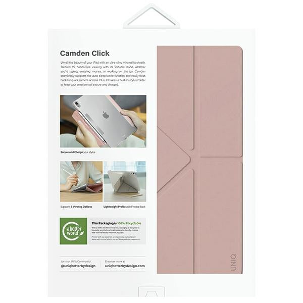 Uniq Camden Click case for iPad Air 13" 2024 - pink