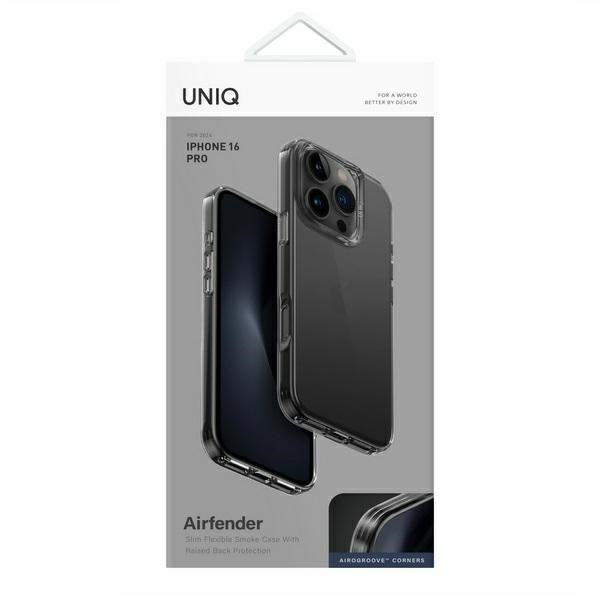 Uniq Air Fender iPhone 16 Pro Case - Gray