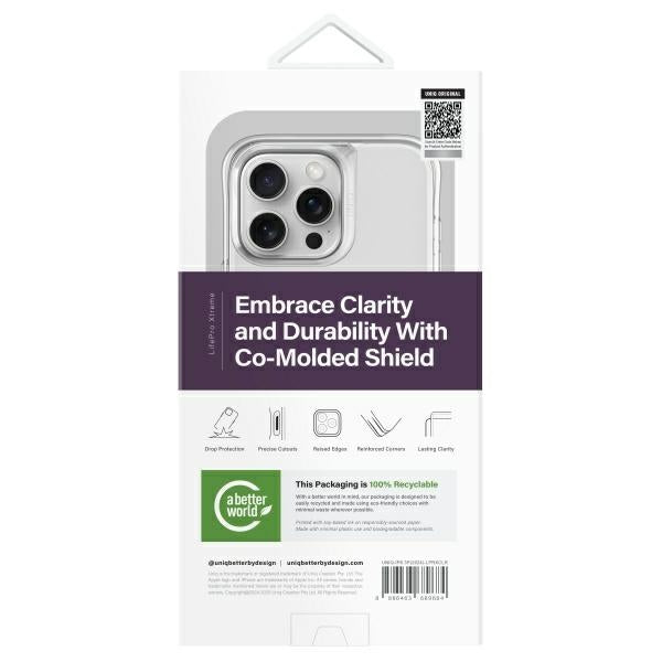 Uniq LifePro Xtreme Case for iPhone 16 Pro - Clear