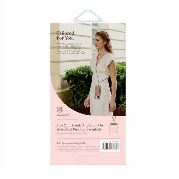 Uniq Coehl Creme iPhone 16 Pro 6.3" Magnetic Charging case pink/ballet pink