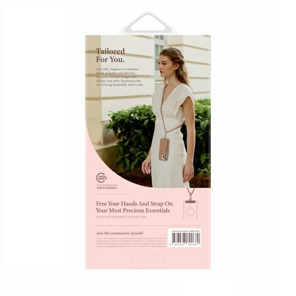 Uniq Coehl Creme iPhone 16 Pro Max 6.9" Magnetic Charging case gray/taupe gray