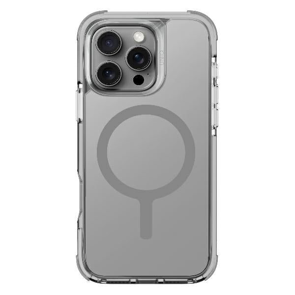 Uniq Combat Magclick Charging Case for iPhone 16 Pro Max - Gray