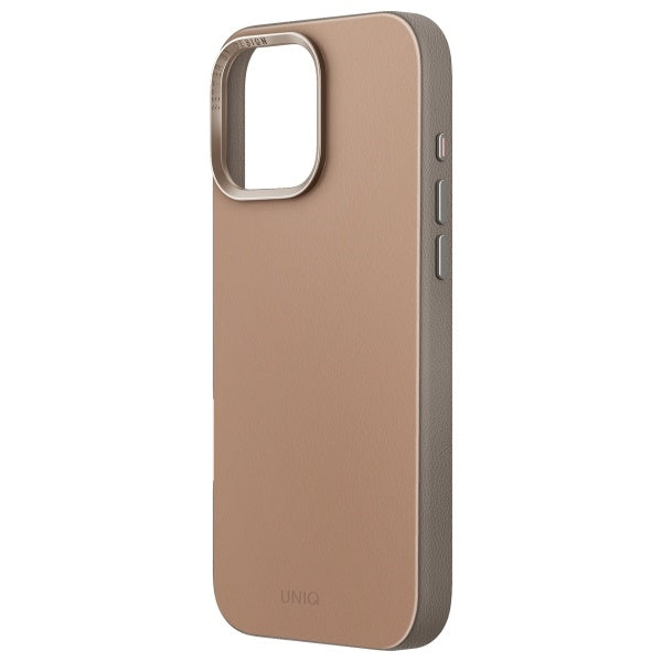 Uniq Lyden DS iPhone 16 Pro Max 6.9" Magclick Charging case brown-gray/flint gray