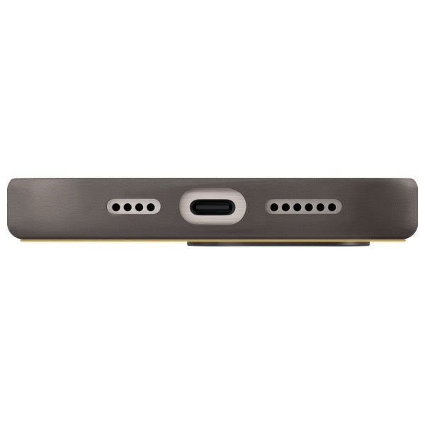 Uniq Lyden DS iPhone 16 Pro Max 6.9" Magclick Charging case yellow-gray/yellow-gray