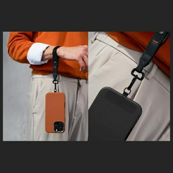 Uniq Lyden iPhone 16 Pro 6.3" case Magclick Charging terracotta