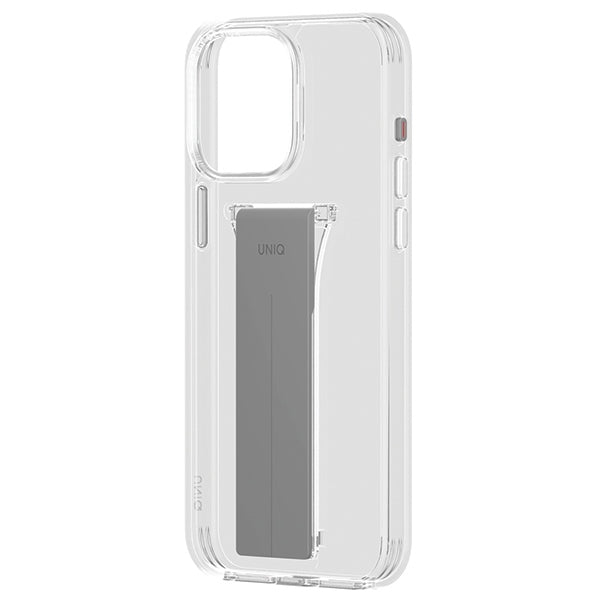 Uniq case Heldro Mount with Stand iPhone 15 Pro 6.1" transparent/lucent clear