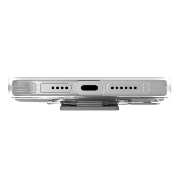 Uniq case Heldro Mount with Stand iPhone 15 Pro Max 6.7" transparent/lucent clear