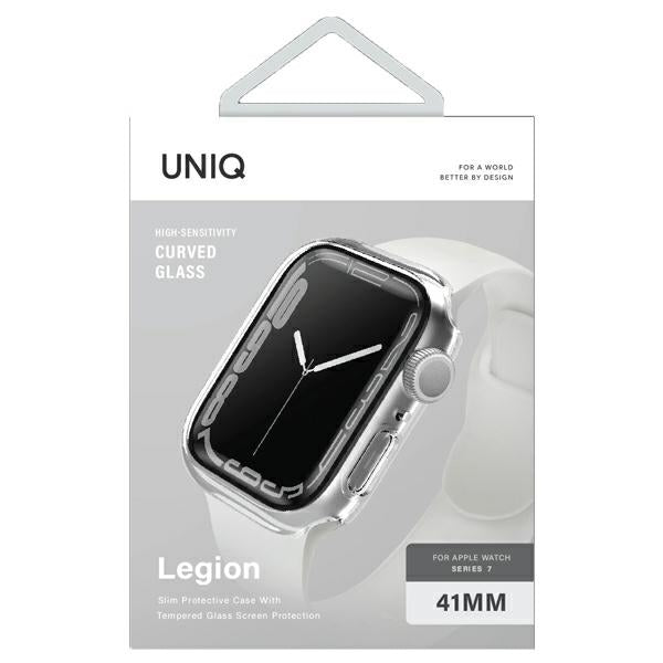 Uniq Legion Case Apple Watch Series 7/8/9 41mm Clear
