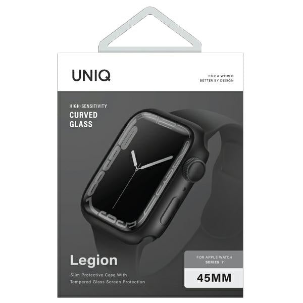 Uniq Legion case for Apple Watch Series 7/8/9 45mm black/black
