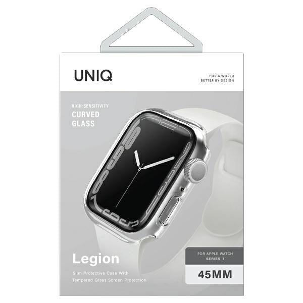 Uniq Legion Case Apple Watch Series 7/8/9 45mm Clear