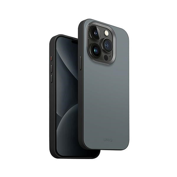 Uniq Lyden DS iPhone 15 Pro Max 6.7" Magclick Charging case blue-black/washed blue-black