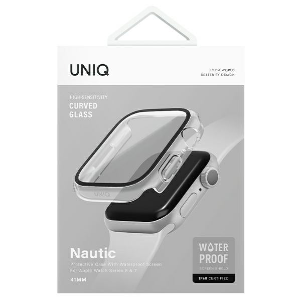 Uniq case Nautic Apple Watch Series 7/8/9 45mm transparent/dave clear