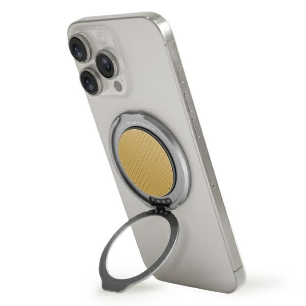 Uniq Gripfit 360 Magnetic Mount&amp;Kickstand Magnetic Holder yellow/canary yellow