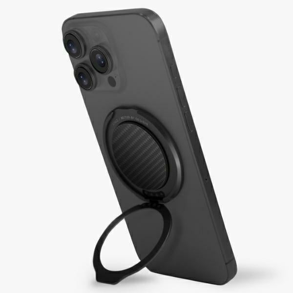 Uniq Gripfit Premium 360 Magnetic Mount&Kickstand Magnetic Holder black/carbon black