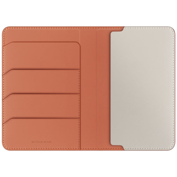Uniq Belmont RFID Blocking Passport Case - Ivory