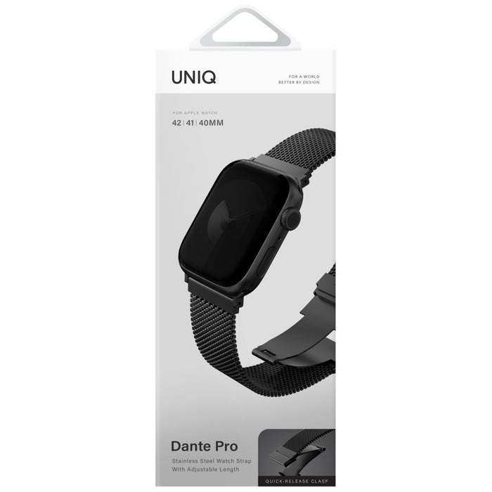Uniq Dante Pro Apple Watch Strap 40/41/42mm Stainless Steel - Graphite