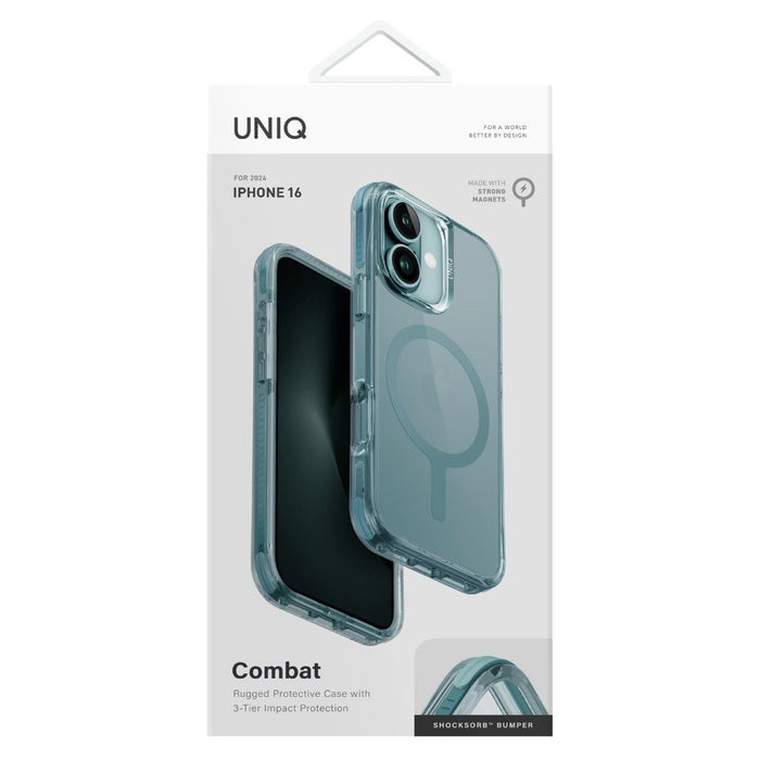 Uniq Combat MagSafe iPhone 16 6.1" Case - Green