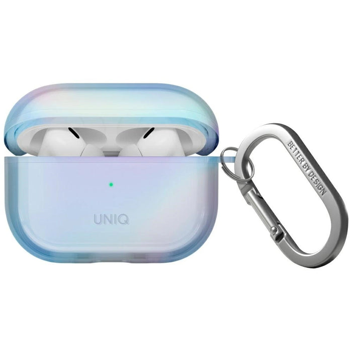 Uniq Iridescia case for AirPods Pro 2 Hang Case - holo blue