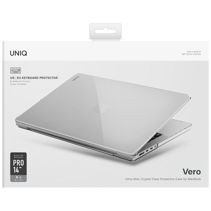 Uniq Vero Case for MacBook Pro 14" M1-M4 (2021-2024) - Transparent