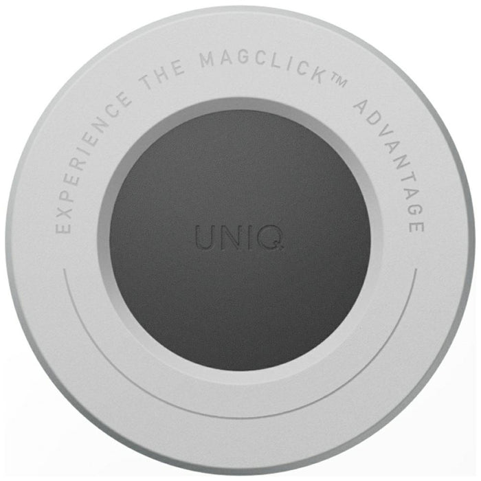 Uniq SnapMount Self-Adhesive Magnetic Holder - Gray and Black