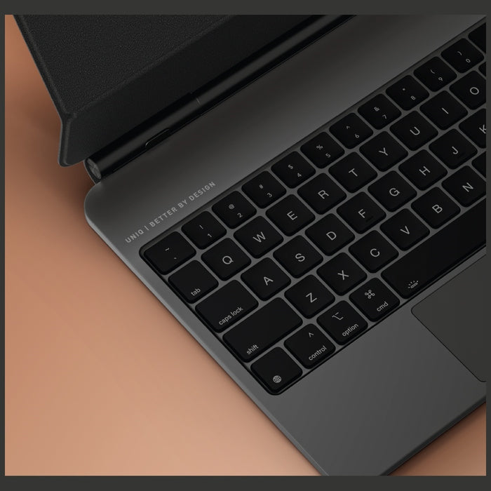 Uniq Venno Pro Magnetic Smart Case with Keyboard for iPad 11" 2025 / iPad Air 11" 2024 / 2025 / iPad Pro 11" 2018 / 2020 / 2021 / 2022 / 2024 - Brown