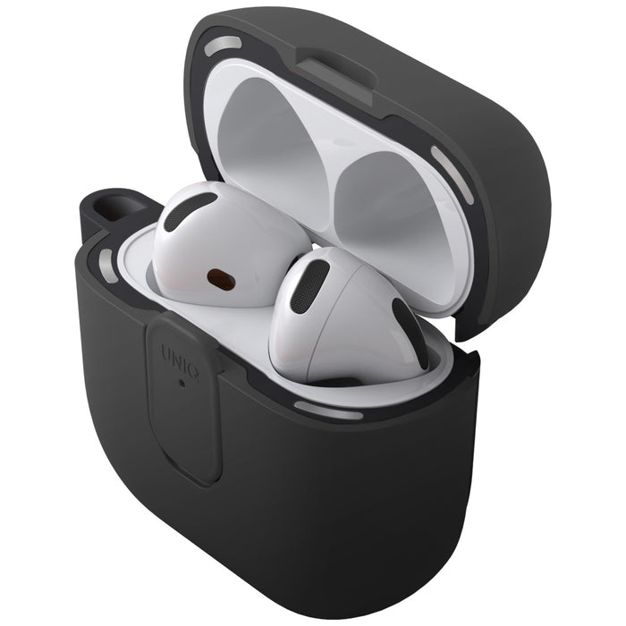 Uniq Clyde Lock Case for AirPods 4 - Black
