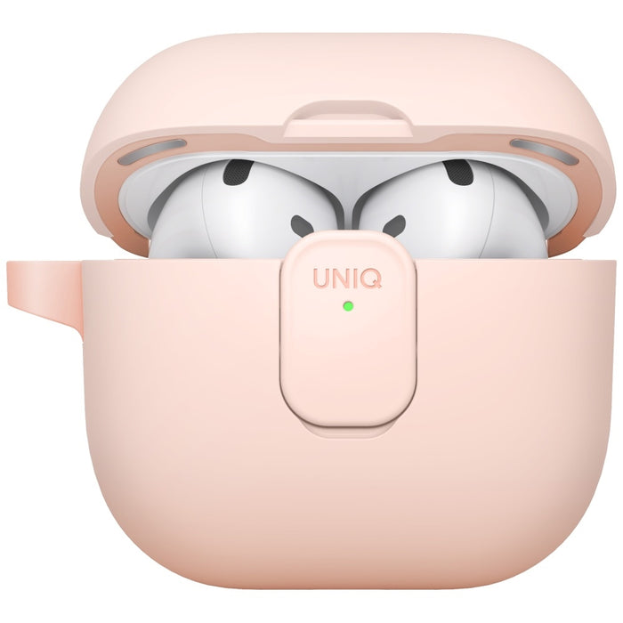 Uniq Clyde Lock Case for AirPods 4 - Pink